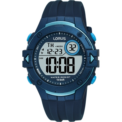 Time Digital Timer Multi Sports - - Lorus - World R2329PX-9 -